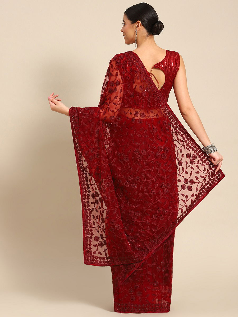 Kalamkari Vol 9 Net Party Wear Saree Catalog
